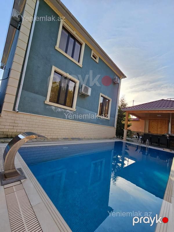 Kirayə 4 otaqlı Həyət evi / Villa, 200 m², Qəbələ — Ev, villa, Qəbələ (10)