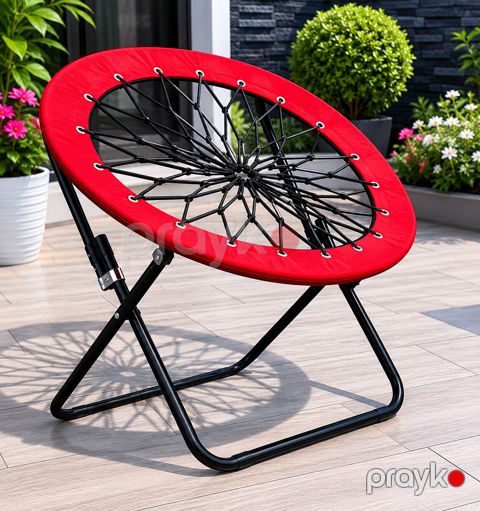 Yığılan kreslo 77333932, qırmızı/qara — Bakı