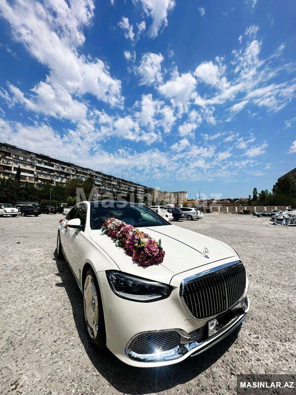 Mercedes sclass w223, 2023 il — Minik avtomobili icarəsi, Bakı (7)