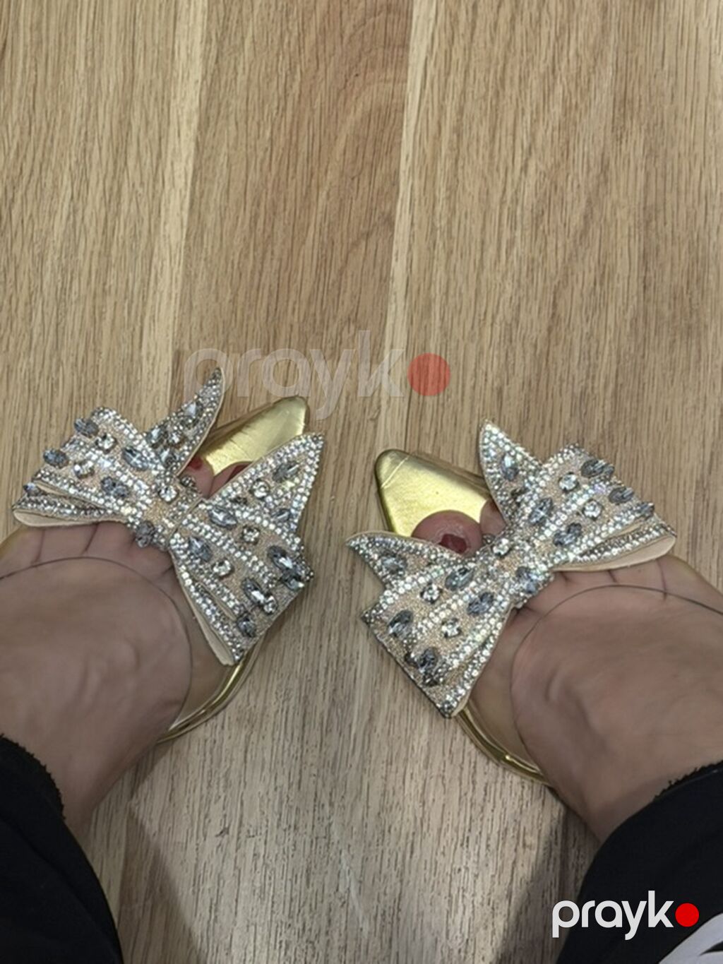 Tuflilər, Zara, Ölçü: 36.5, rəng - Qızılı, Yeni — Tufl, Bakı (2)