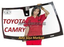 Toyota Camry ön şüşə (patpres) – endirimli satış və quraşdırma — Bakı