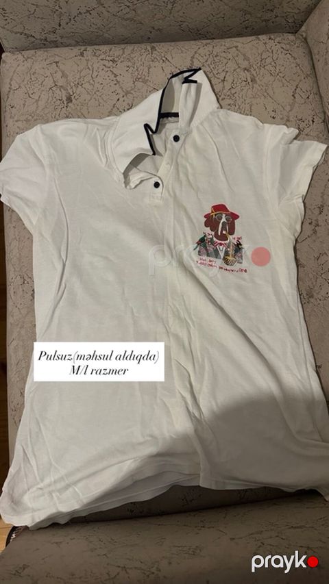 Qadın köynək/t-shirt dəsti 1/2/3/4/5 -Manata (çoxu geyinilmiyib — Digah