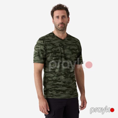 Kişilər üçün futbolka Decathlon 8669597, rəngbərəng, poliester, ölçü XL — Bakı