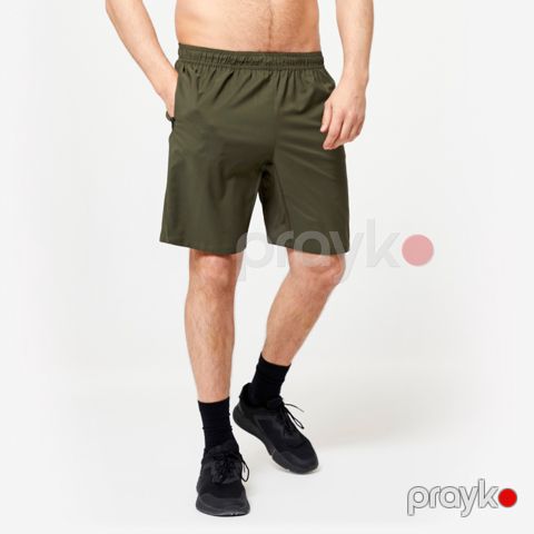 Kişilər üçün idman şortu Decathlon 8547818, haki, poliester, ölçü XXL — Bakı