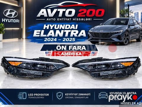 Elantra Fara Usa 2024 — Bakı