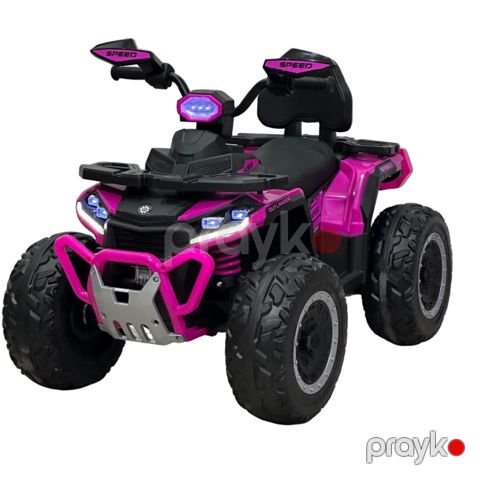 Uşaq elektrikli avtomobil Speed SPORT4x4- 009 azr0181 çəhrayı/qara — Bakı