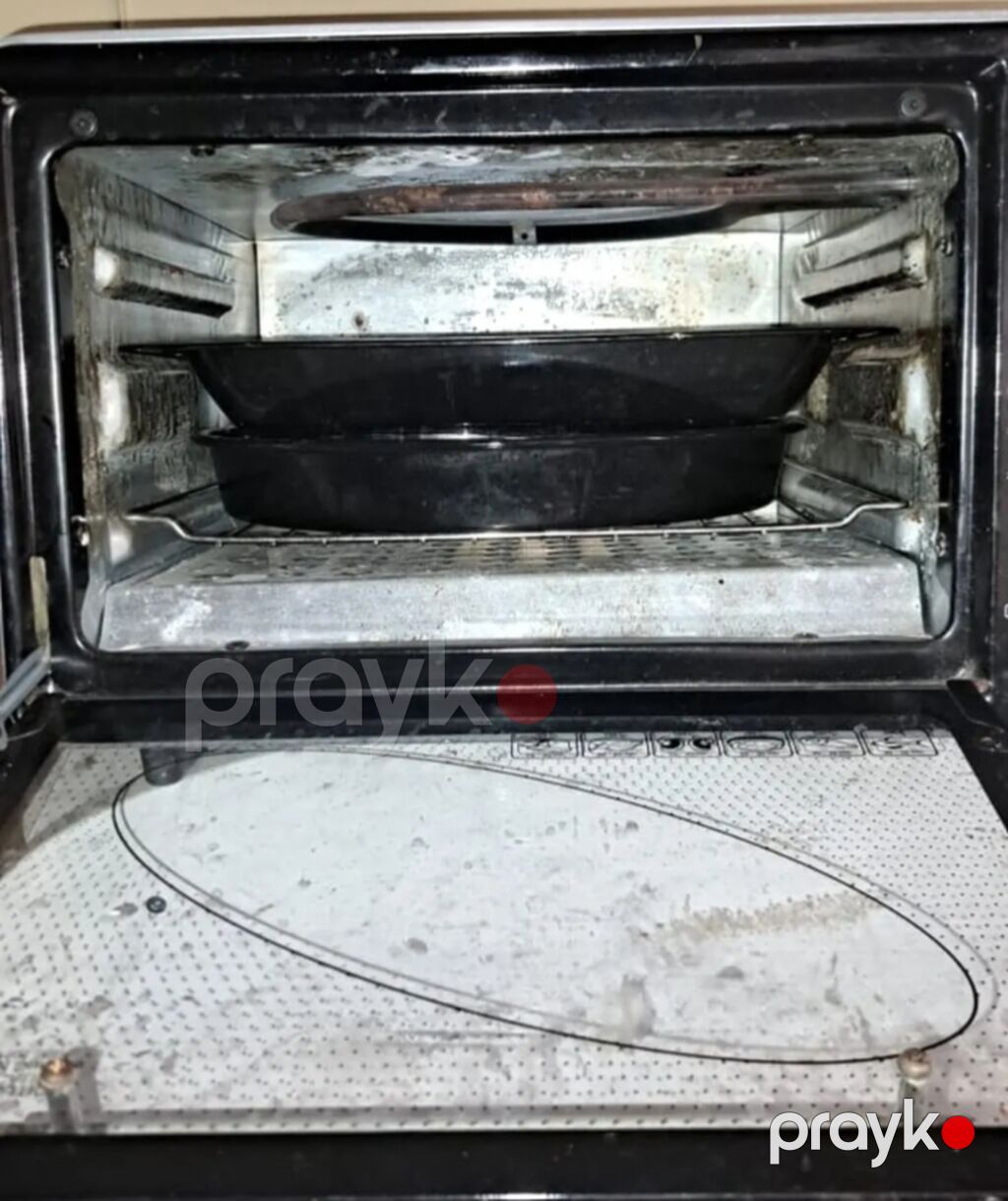 Duxovka Elektrik, rəng - Qara, Ayrıca dayanan, İşlənmiş — Masaüstü plitələr, Xırdalan (2)