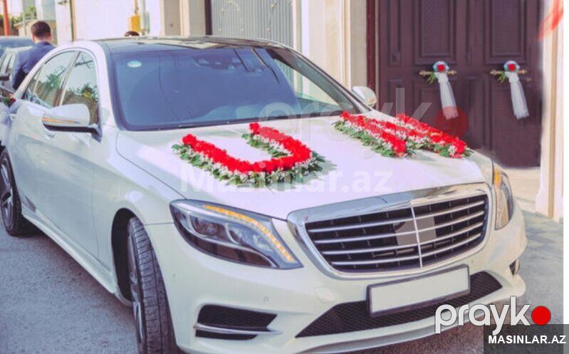Mercedes S class Maybach, 2015 il — Minik avtomobili icarəsi, Bakı (3)