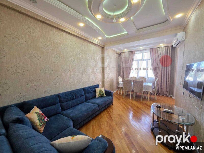 Xətai rayonunda 2 otaqlı Yeni tikili Kirayə verilir, 75 m² — Mənzil, Bakı (4)