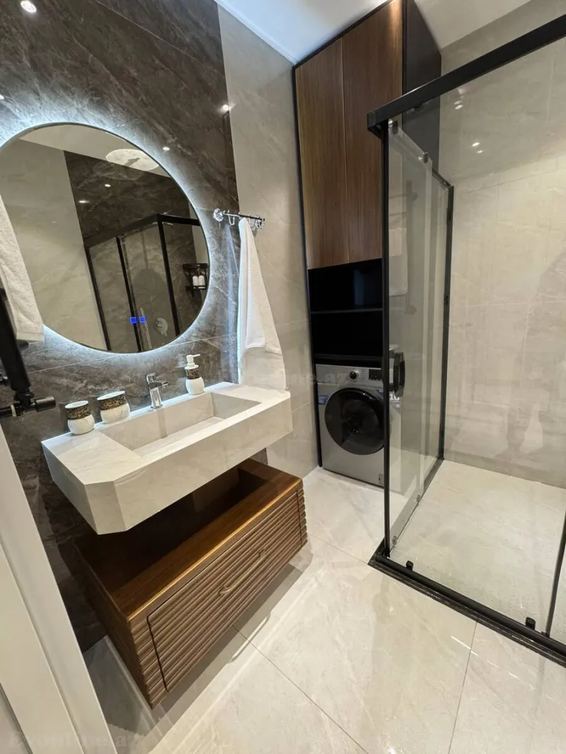 Kirayə verilir 1 otaqlı Mənzil Yeni tikili 60 m² Bakı, Sabunçu r., Sea Breeze — Mənzil, Bakı (5)