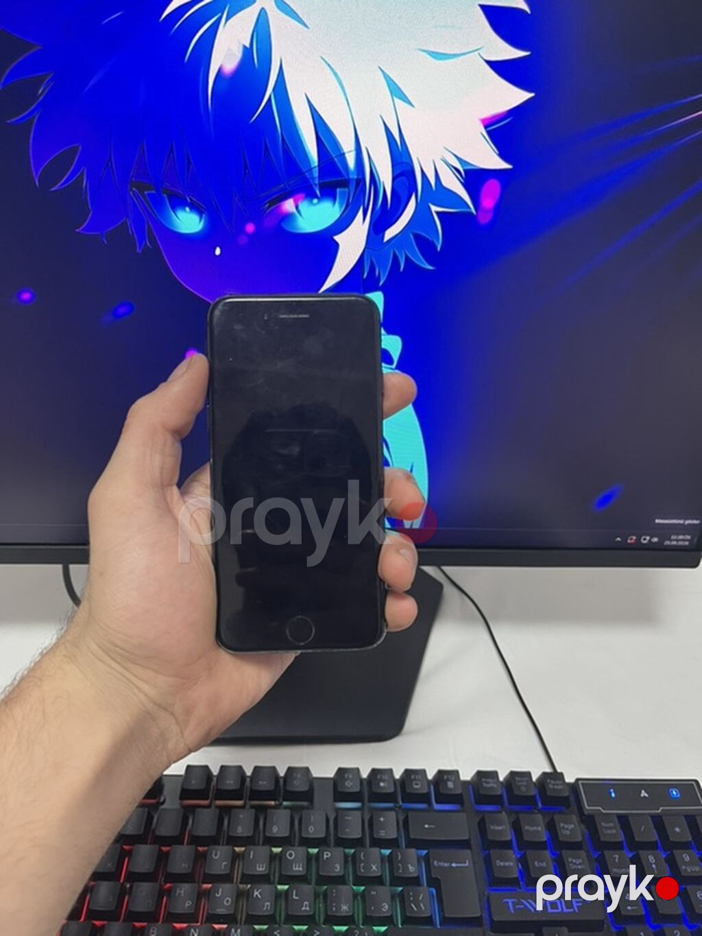 IPhone 7, Qara, Barmaq izi — Apple iPhone, Bakı (2)