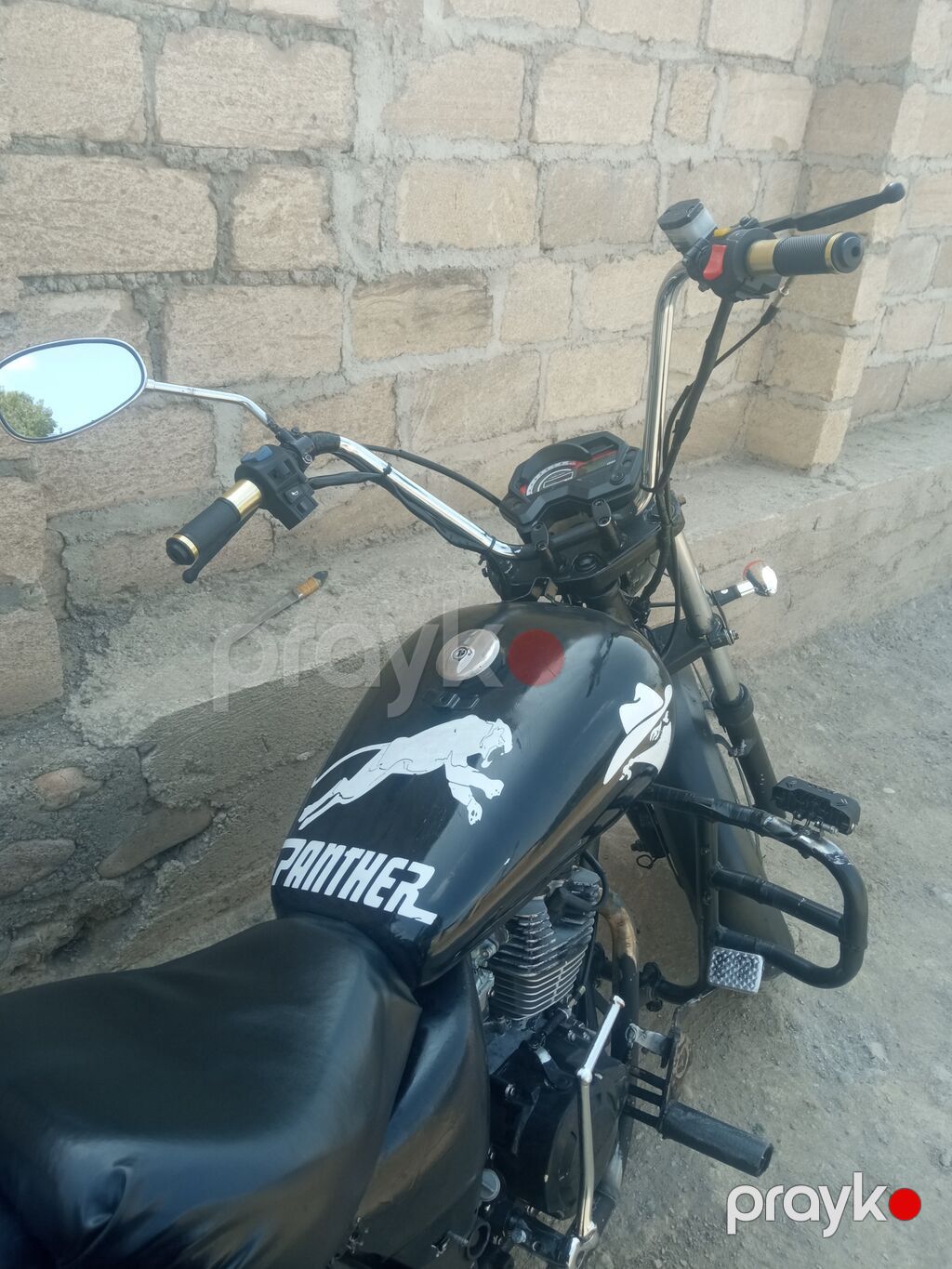 Satılır: Panther kruizer tipli motosiklet Xüsusiyyətlər: - Sinif — Motosikletlər, Şəmkir (3)