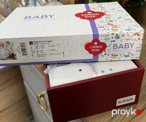 Yenidir Cotton Box Baby – Uşaq Beşik Dəstləri Model: Baby Ranforce — Bakı