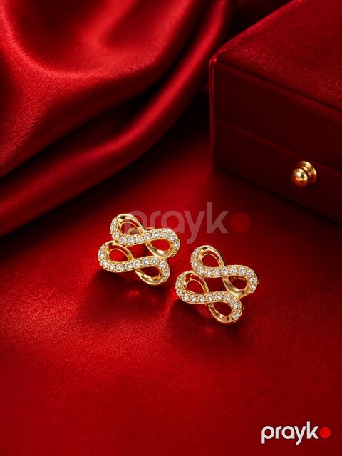Sırğalar Xuping, Bijuteriya ərintisi, 3 mm — Bakı