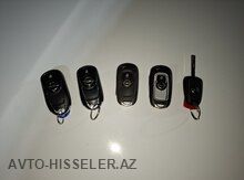 Opel Astra K Açarları - 2016–2020 Start Stop və Sadə Model-avto-hisseler.az — Bakı