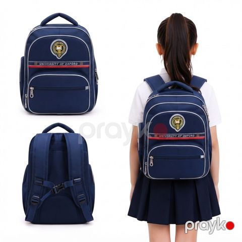 Məktəb çantası Oxford, oksford, tünd göy, 13.4 l — Bakı