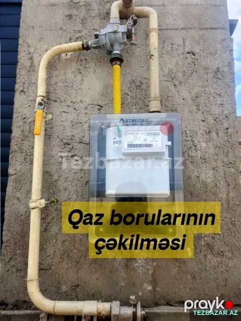 Qaz və Dəmir Boru Xətlərinin Çəkilişi – Peşəkar Usta Xidməti — Bakı