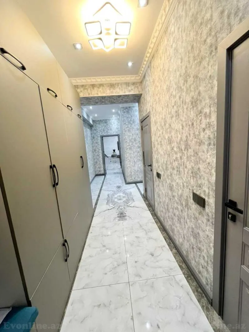 Satılır 3 otaqlı Mənzil Yeni tikili 135 m² Bakı, Nizami r., Qara Qarayev m., 8-ci kilometr — Mənzil, Bakı (8)