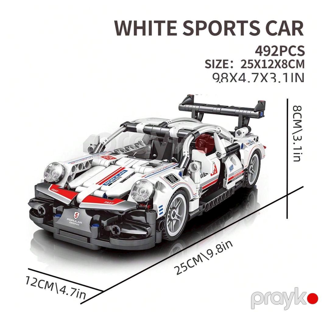 Konstruktor Technique Racing Car Supercar 48002, 492 əd — Mallar, Bakı (2)