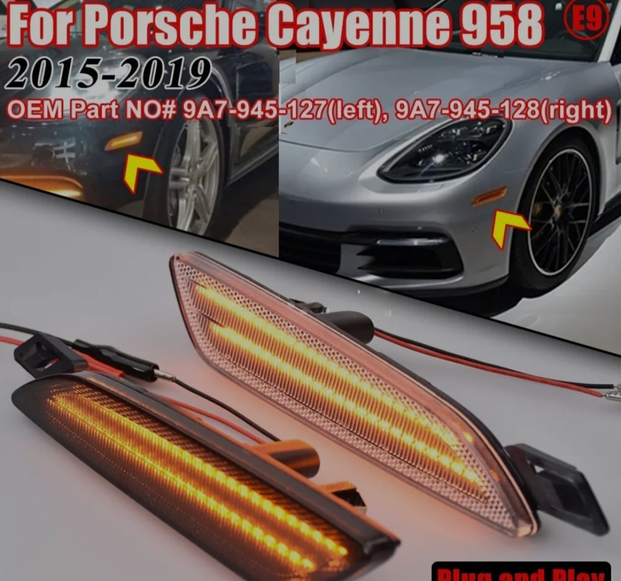 Dönmə işıqları Porsche Cayenne 2014-2019 — Bakı