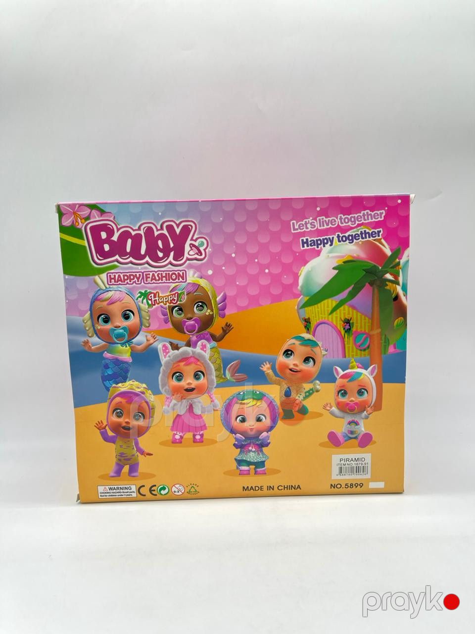 Kukla dəsti Cry Babies Tiny Cuddles, plastik, 20 sm, 3+ yaş — Mallar, Bakı (2)