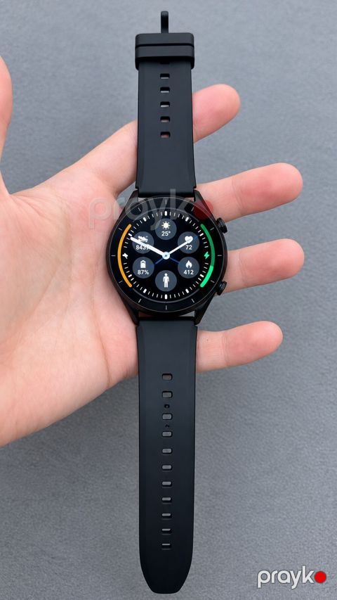 Ağıllı saat Xiaomi Watch S1 – qara rəng, dairəvi korpuslu, dəri — Bakı