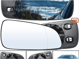 Opel Astra H 2004-2010 Yan güzgü şüşəsi — Bakı