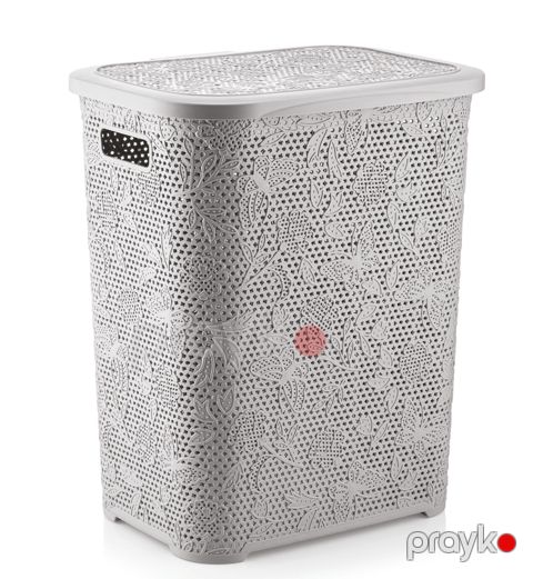 Çamaşır üçün səbət Asil, boz, 55 l — Bakı