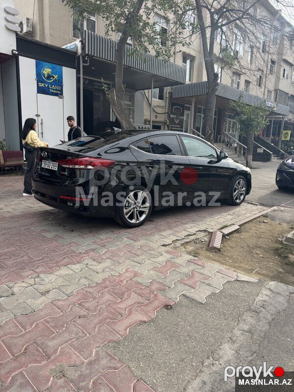 Hyundai Elantra, 2018 il 99-GQ-289 — Minik avtomobili icarəsi, Bakı (3)