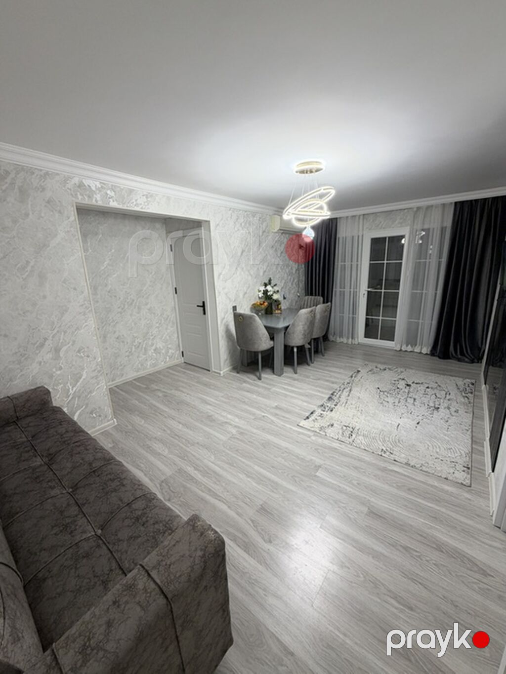 Mebel dəsti – qonaq otağı üçün Tərkibi: - 6 nəfərlik yemək masası — Qonaq otağı üçün, Gəncə (3)