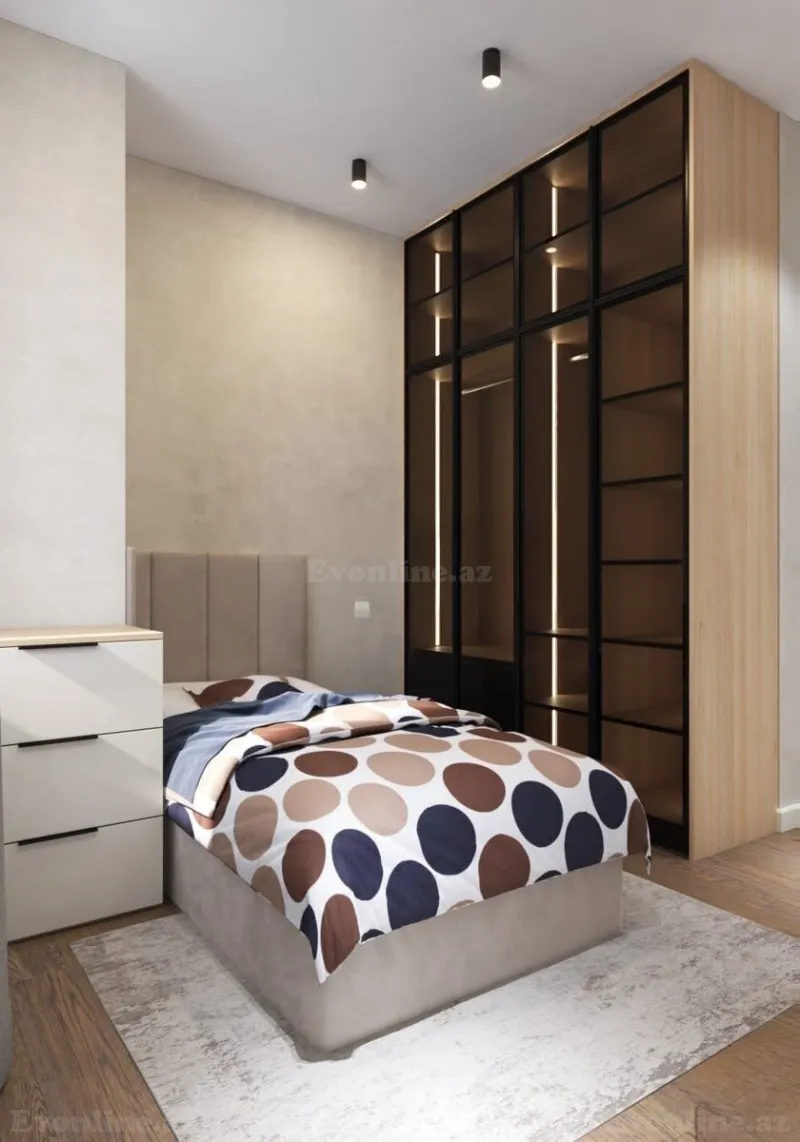 Kirayə verilir 3 otaqlı Mənzil Yeni tikili 80 m² Bakı, Yasamal r., İnşaatçılar m., Yasamal — Mənzil, Bakı (8)