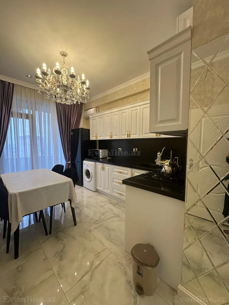 Kirayə verilir 2 otaqlı Mənzil Yeni tikili 110 m² Bakı, Nəsimi r., Avtovağzal m., Kubinka — Mənzil, Bakı (7)