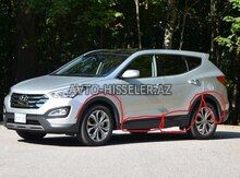 Hyundai Santa Fe 2012-2015 qanad və qapı plastmasları — Bakı