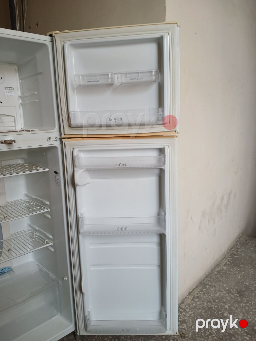 İşlənmiş 2 qapılı LG Soyuducu Satılır, rəng - Ağ — Soyuducular, Bakı (5)
