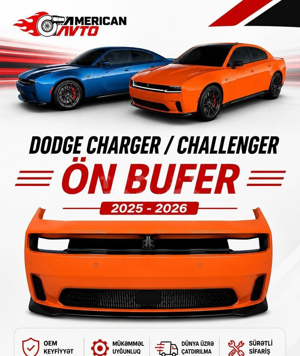 Ön bufer Dodge Charger 2025-26 — Bakı