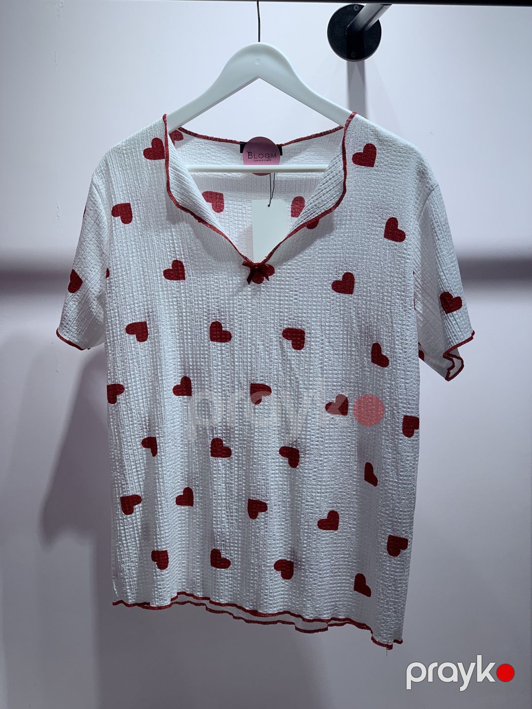 Şalvarlı pijama dəsti qadınlar üçün, ağ, poliester/viskoz/likra, olçü XXL — Mallar, Bakı (3)