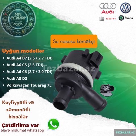 Audi A4 a6 Komekci Su Nasosu Pompa — Bakı