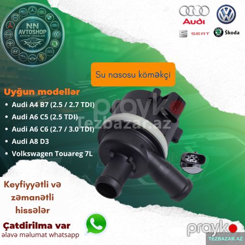Audi A4 a6 Komekci Su Nasosu Pompa — Bakı