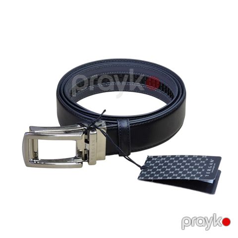 Dəri kəmər Tergan Tergan_Belt_372_Black-Fiesta, qara — Bakı