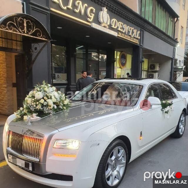 Rolls-Royce Ghost, 2017 il 99-GO-098 — Minik avtomobili icarəsi, Bakı (4)