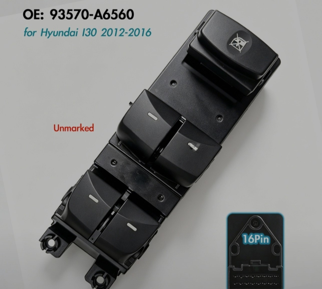 Şüşəqaldıran düymə bloku Hyundai i30 2012-2016 — Avto, Bakı (5)