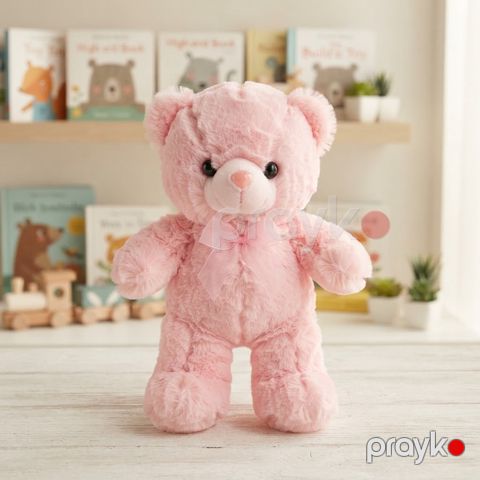 Yumşaq oyuncaq, peluş, açıq çəhrayı, 1+ yaş — Bakı