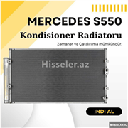 Kondisioner Radiatoru/Mercedes S550 — Bakı