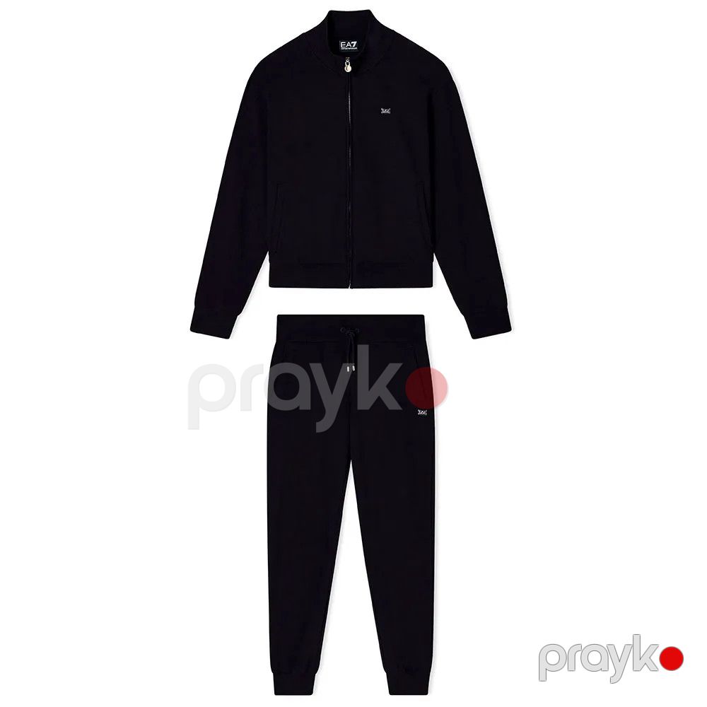 Qadınlar üçün idman kostyumu Emporio Armani EA7 7W000463, pambıq, qara, ölçü L — Mallar, Bakı (3)