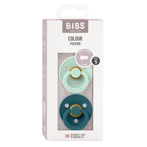 Əmzik dəsti Bibs Round, 0-6 ay, 2 əd, rəngbərəng — Bakı