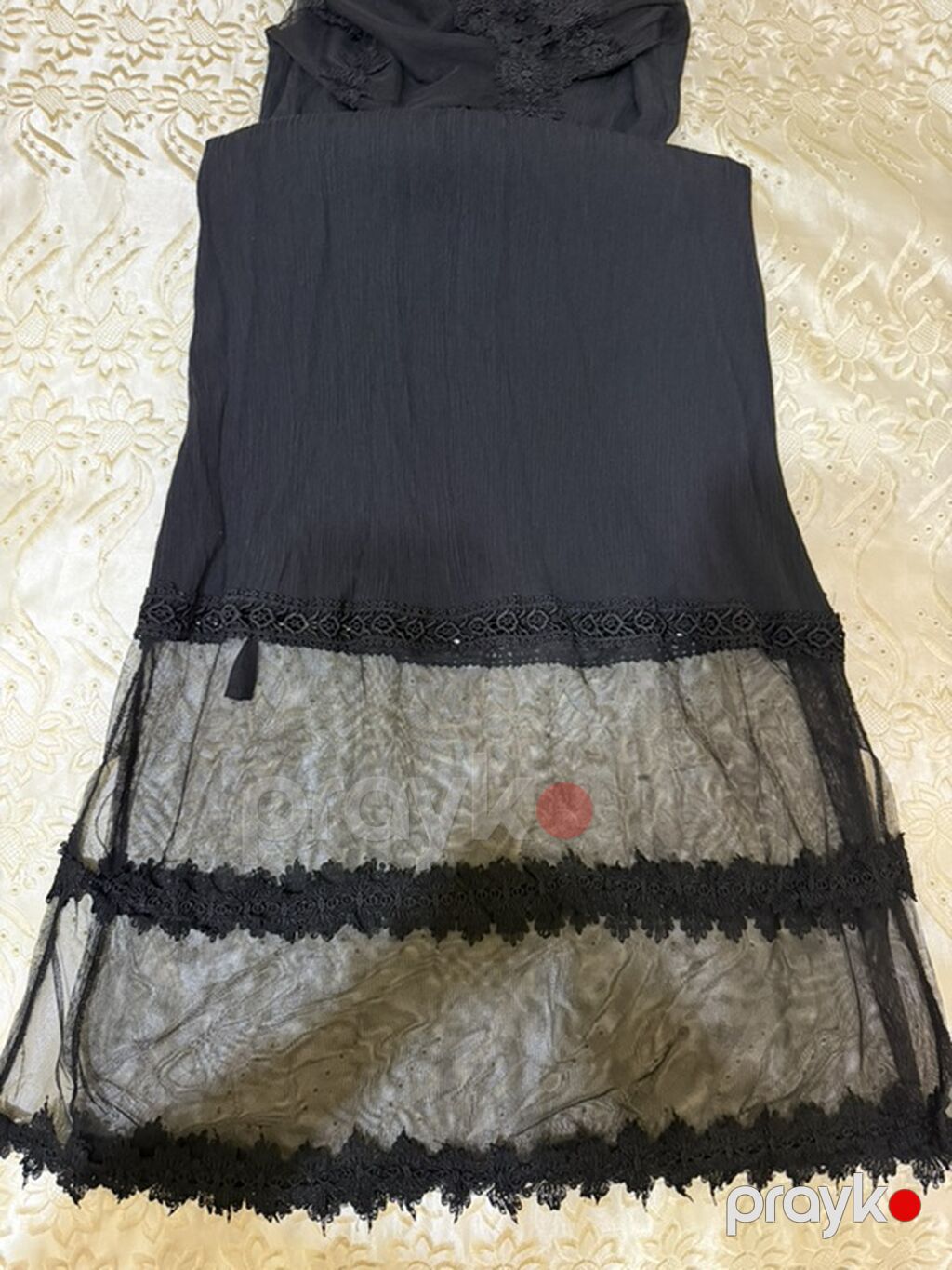 Qara zərif don - Marka: Miss City - Ölçü: S/M (etiketdə göstərilib) — Axşam paltarları, Bakı (3)
