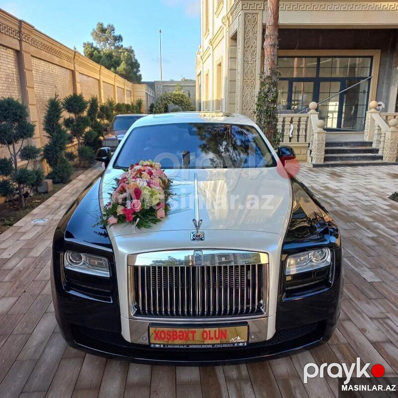 Rolls Royce ghost, 2017 il — Minik avtomobili icarəsi, Bakı (9)