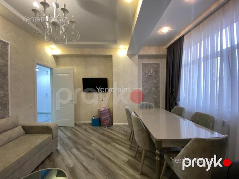 Kirayə 2 otaqlı Bina evi menzil (Yeni tikili), 80 m², Nizami rayonu — Mənzil, Bakı (3)