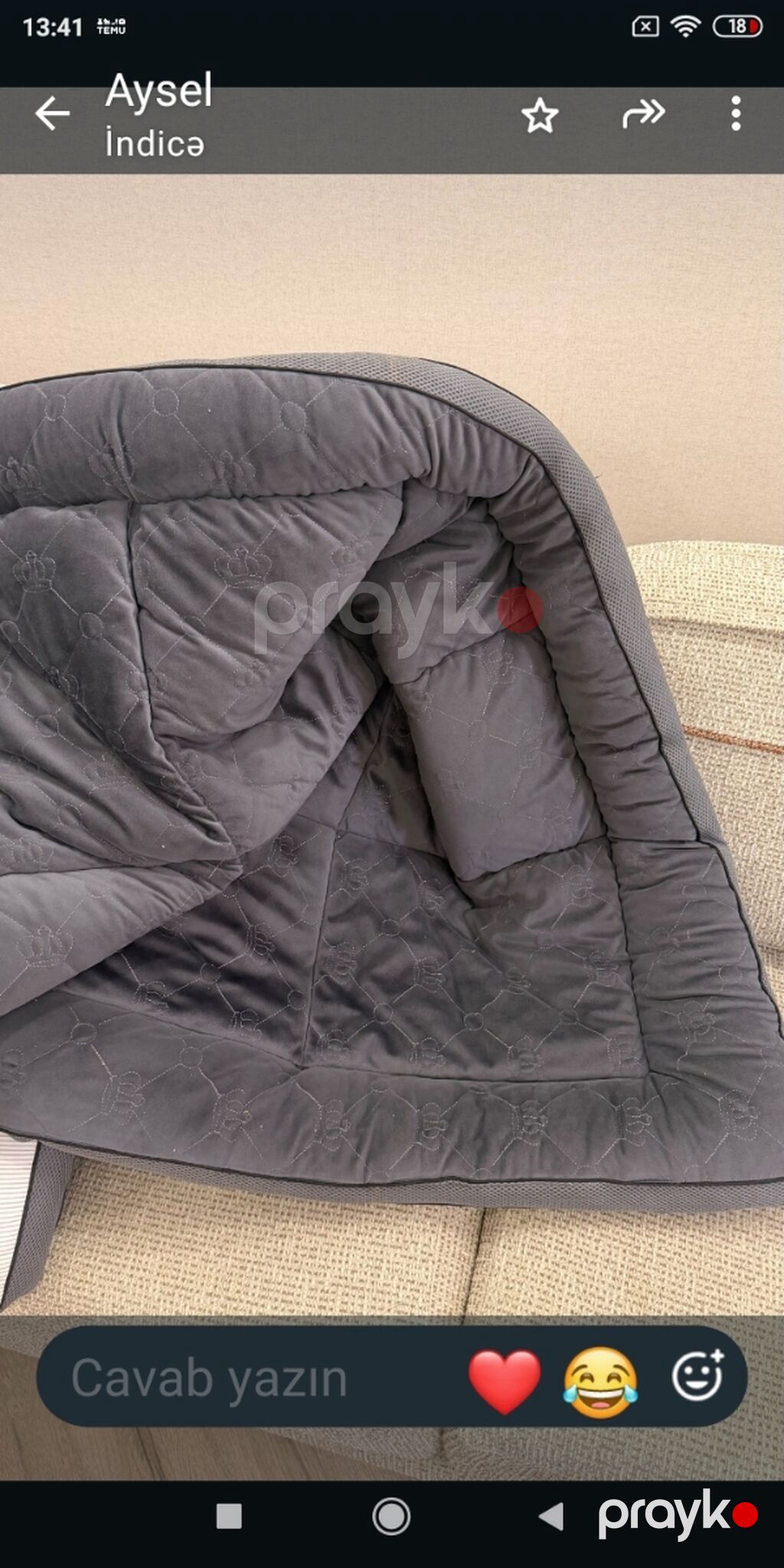 Pima Cotton Home Collection döşək İdeal vəziyyətdə yarı qiymətə 40 — Yorğanlar, Bakı (3)