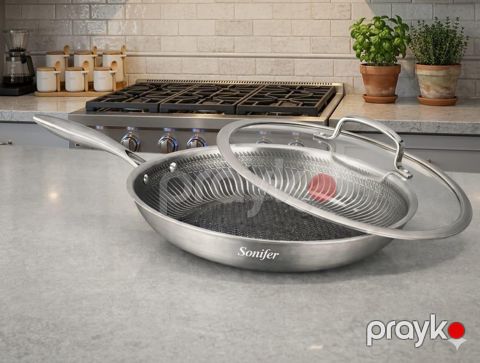 Tava Sonifer CB-772591 24 sm Paslanmayan Polad — Bakı